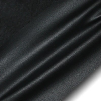 Эластичная экокожа без клея Орегон Черная CITY