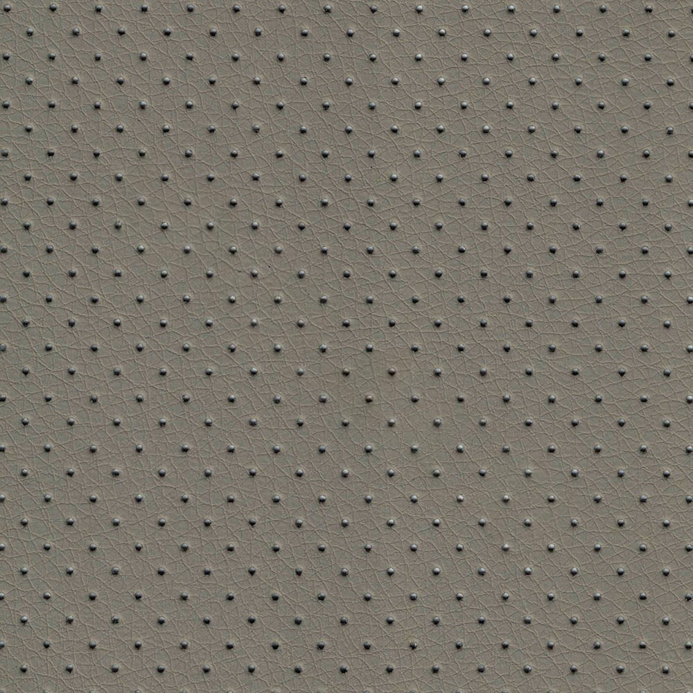 Экокожа без клея перфорированная Орегон Серая